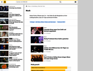 musik.web.de screenshot