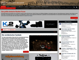 musiker-board.de screenshot