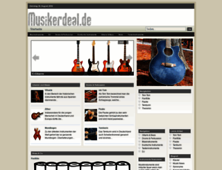 musikerdeal.de screenshot