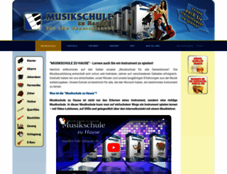 musikschule-zuhause.de screenshot