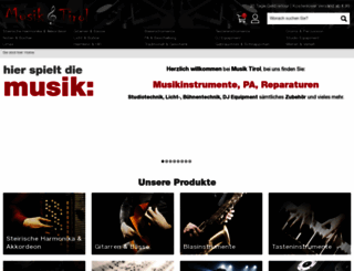 musiktirol.com screenshot