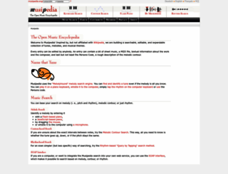 musipedia.org screenshot