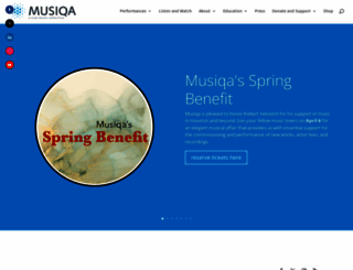 musiqahouston.org screenshot