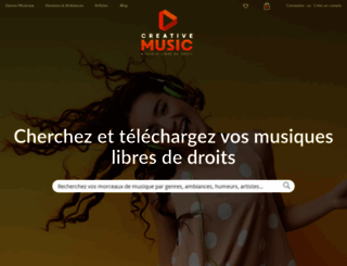 musique-montage-video.com screenshot