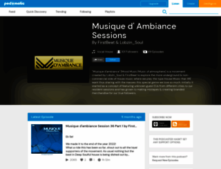 musiqueambiance.podomatic.com screenshot