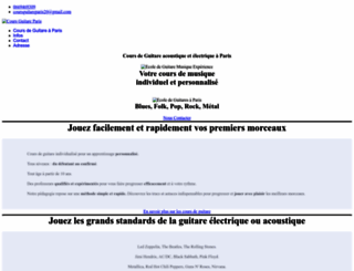 musiqueexperience.com screenshot