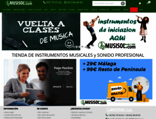 musisol.es screenshot