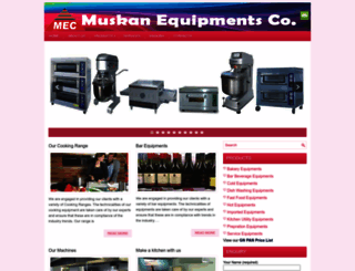 muskanequipments.com screenshot