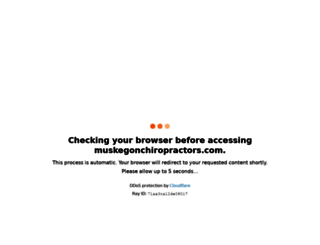 muskegonchiropractors.com screenshot