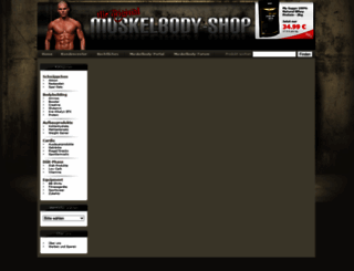 muskelbody-shop.de screenshot