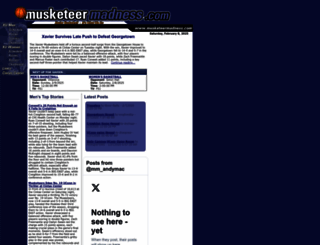 musketeermadness.com screenshot