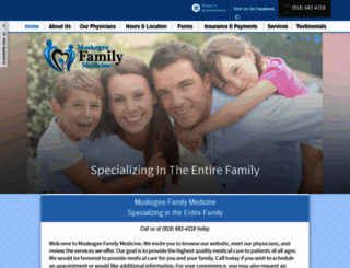 muskogeefamilymedicine.com screenshot
