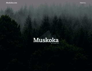 muskoka.com screenshot