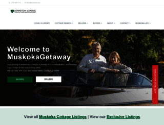 muskokagetaway.com screenshot