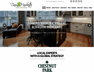 muskokahuntsvillerealestate.com screenshot