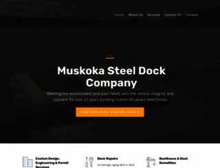 muskokasteeldock.com screenshot
