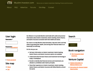 muslim-investor.com screenshot