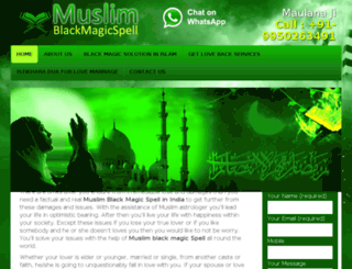 muslimblackmagicspell.com screenshot