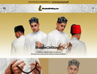 muslimclothing.com screenshot