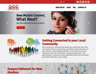 muslimconvertsnetwork.com screenshot