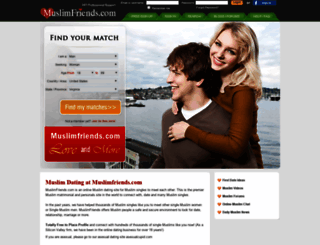 muslimfriends.com screenshot