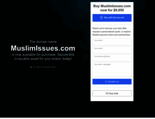 muslimissues.com screenshot