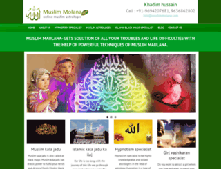 muslimmolana.com screenshot