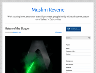 muslimreverie.wordpress.com screenshot