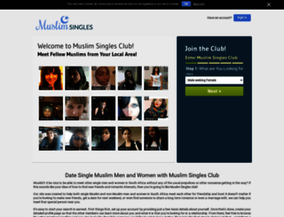 muslimsingles.co.za screenshot