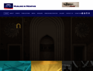 muslimsinmemphis.org screenshot