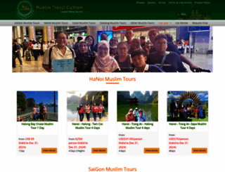 muslimtravelvietnam.com screenshot