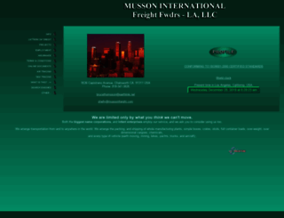 mussonfreight.com screenshot
