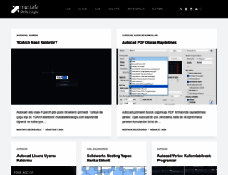 mustafadeliceoglu.com screenshot