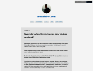 mustafaileri.com screenshot