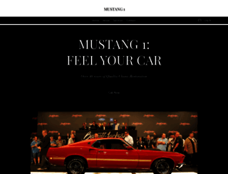 mustang1.com screenshot
