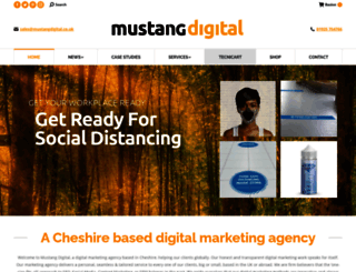mustangdigital.co.uk screenshot