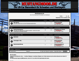 mustangmoos.info screenshot