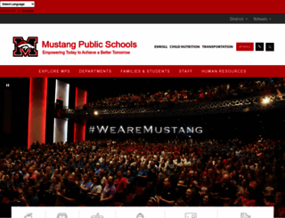 mustangps.org screenshot