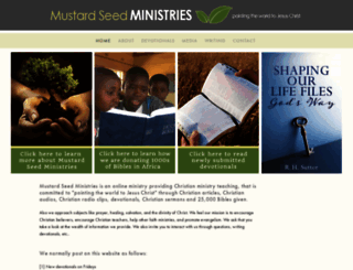 mustardseedministries.org screenshot