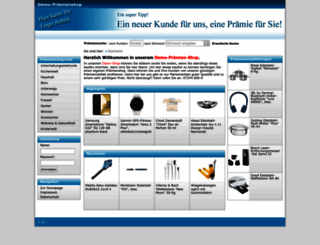 muster.werbepraemien.com screenshot