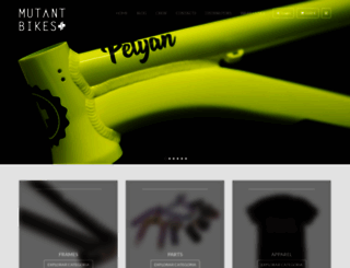 mutantbikes.com screenshot