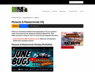 mutantsandmasterminds.com screenshot
