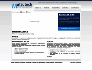 mutsutech.com.mx screenshot