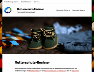 mutterschutz-rechner.de screenshot