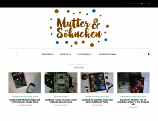 mutterundsoehnchen.com screenshot
