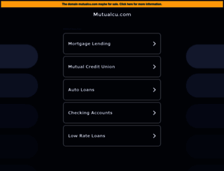 mutualcu.com screenshot