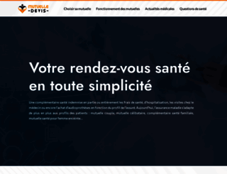 mutuelle-devis.info screenshot