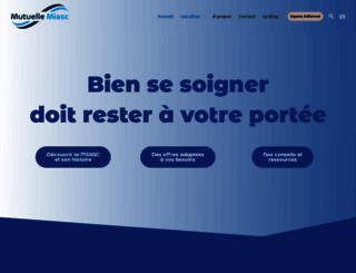 mutuelle-miasc.fr screenshot