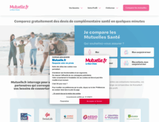 mutuelle.fr screenshot