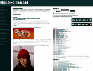 muusikoiden.net screenshot
